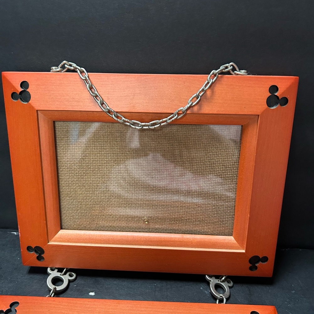 Disney  Wooden Picture Frame Set with Mickey Cutouts - Picture 4 of 9